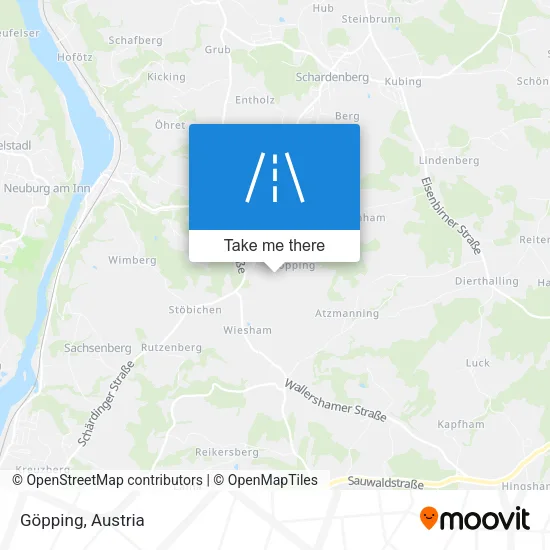 Göpping map