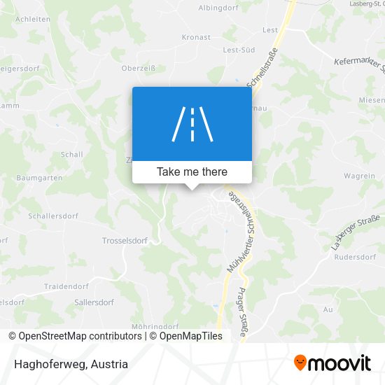 Haghoferweg map