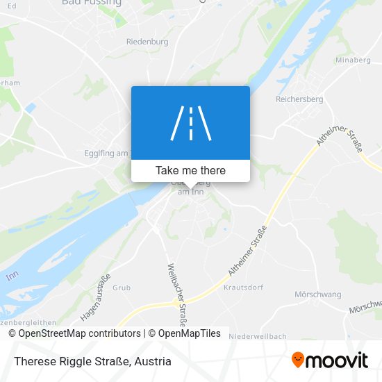 Therese Riggle Straße map
