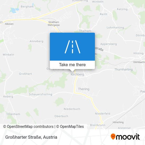 Großharter Straße map