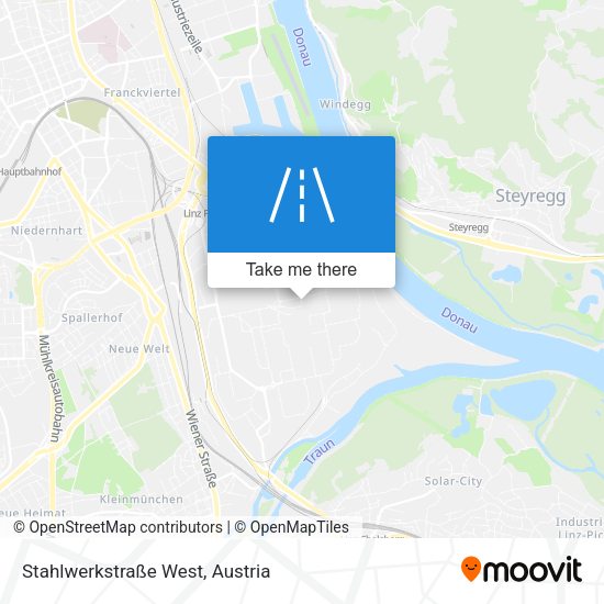 Stahlwerkstraße West map