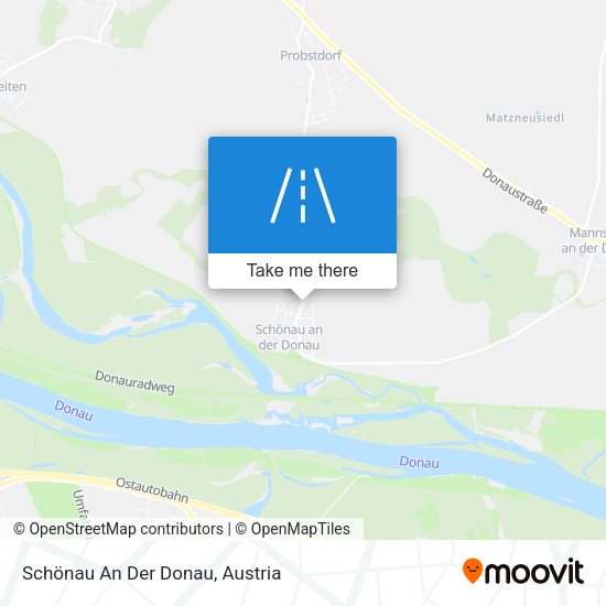 Schönau An Der Donau map