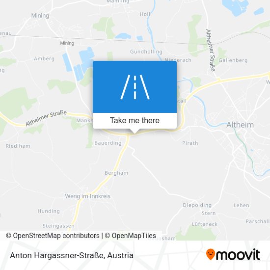 Anton Hargassner-Straße map
