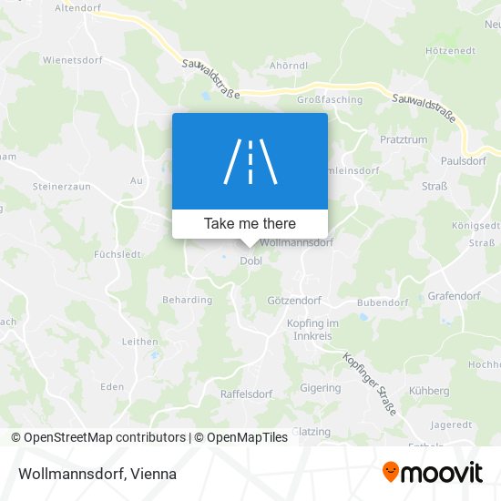 Wollmannsdorf map