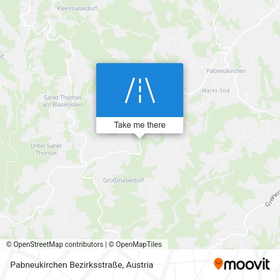 Pabneukirchen Bezirksstraße map