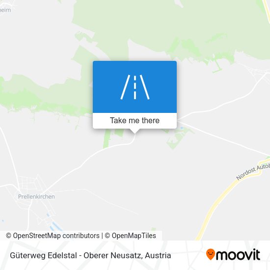 Güterweg Edelstal - Oberer Neusatz map