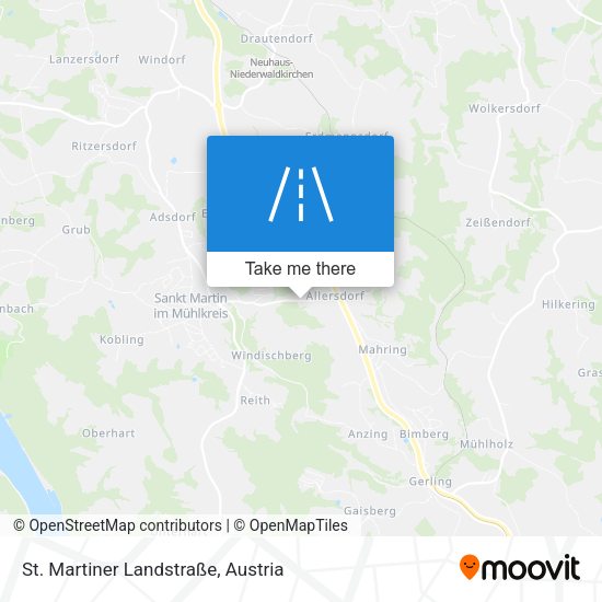 St. Martiner Landstraße map