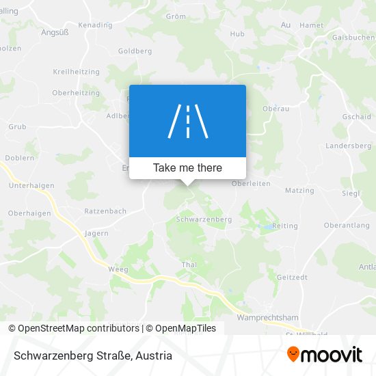 Schwarzenberg Straße map