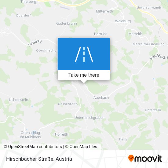 Hirschbacher Straße map