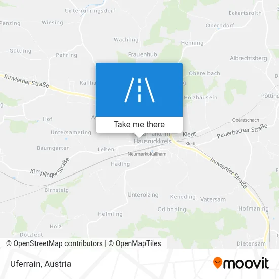 Uferrain map