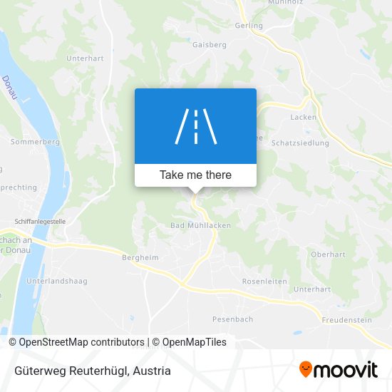 Güterweg Reuterhügl map