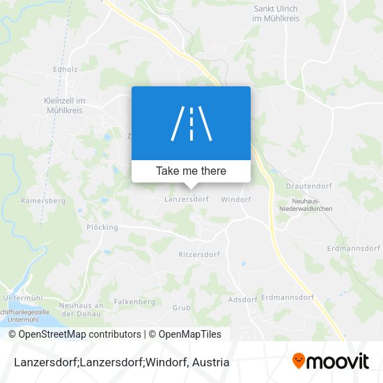 Lanzersdorf;Lanzersdorf;Windorf map