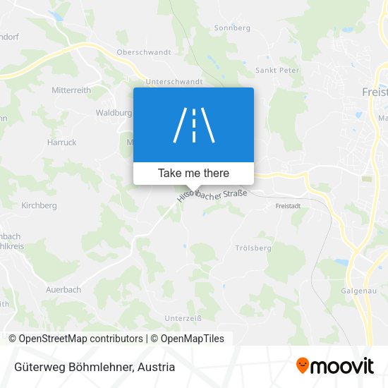 Güterweg Böhmlehner map