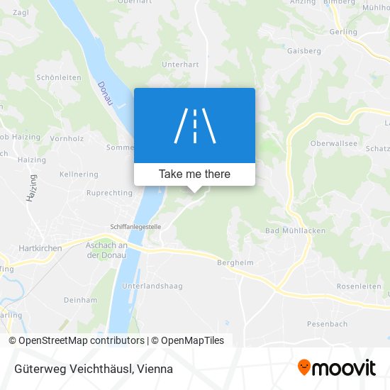 Güterweg Veichthäusl map