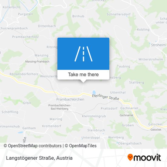 Langstögener Straße map