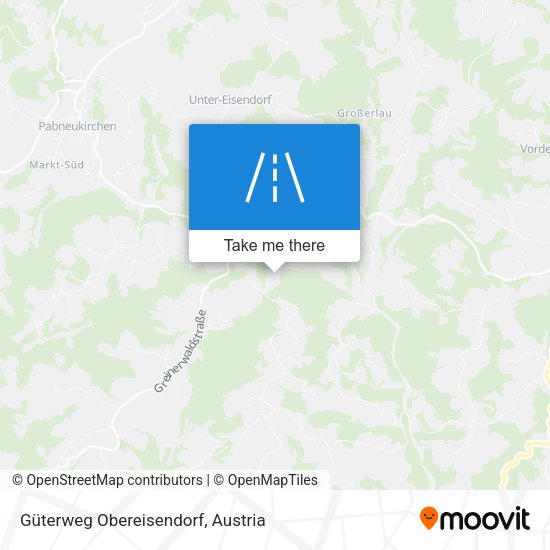 Güterweg Obereisendorf map