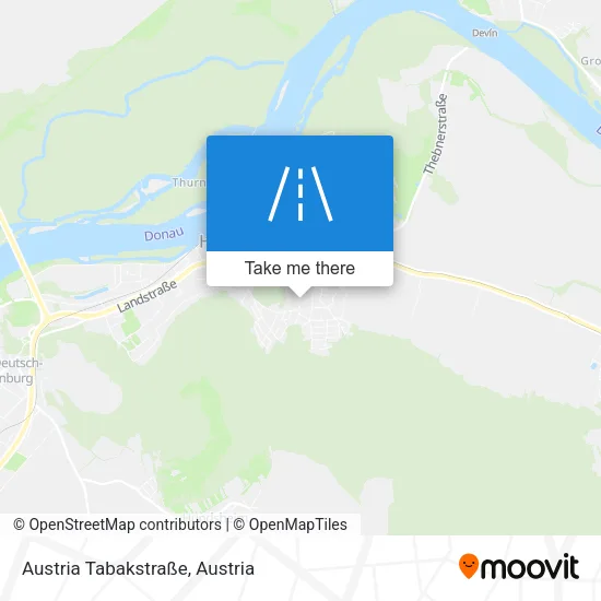 Austria Tabakstraße map