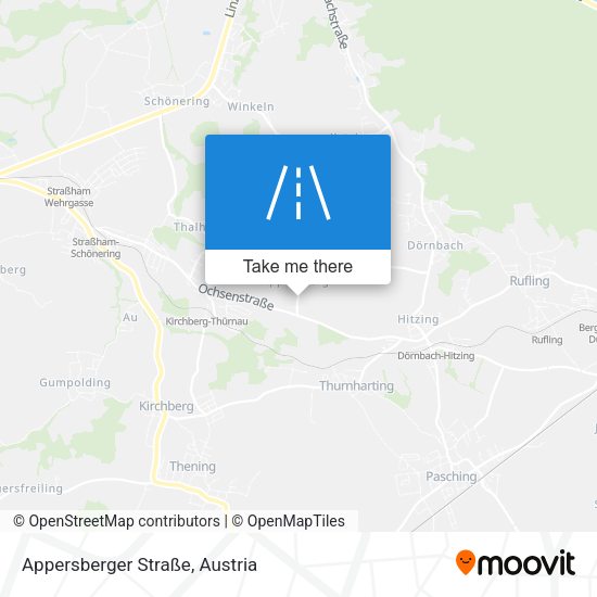 Appersberger Straße map