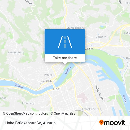 Linke Brückenstraße map