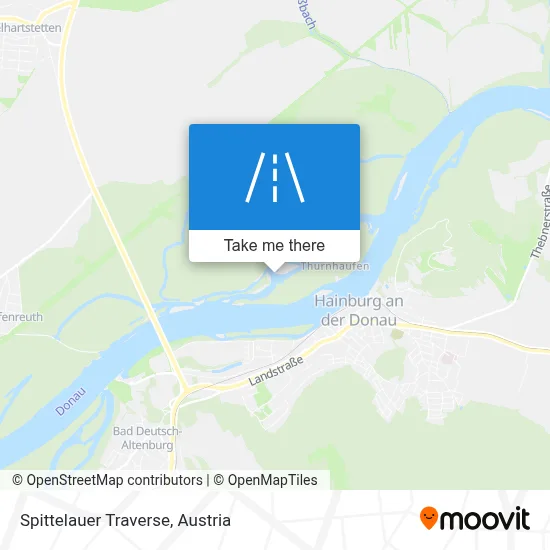 Spittelauer Traverse map