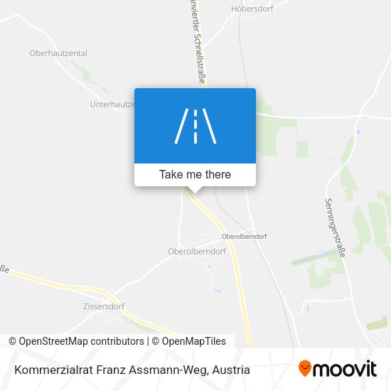Kommerzialrat Franz Assmann-Weg map