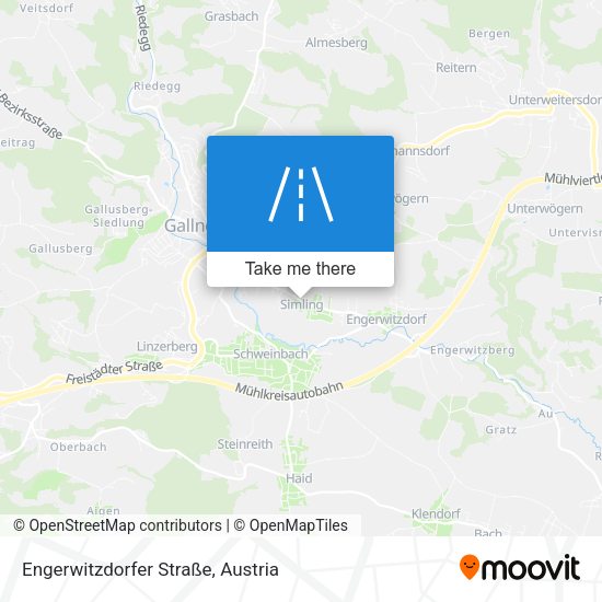 Engerwitzdorfer Straße map