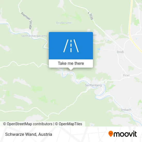 Schwarze Wand map