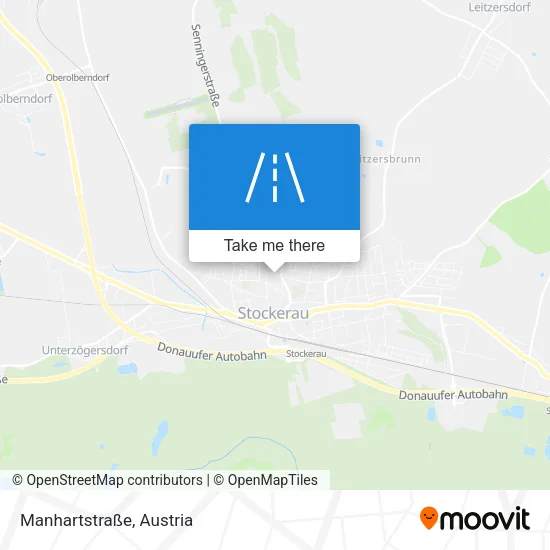 Manhartstraße map
