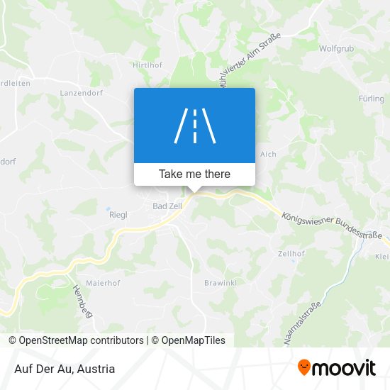 Auf Der Au map