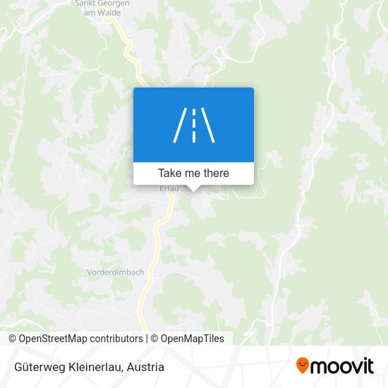 Güterweg Kleinerlau map