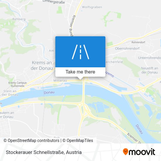 Stockerauer Schnellstraße map