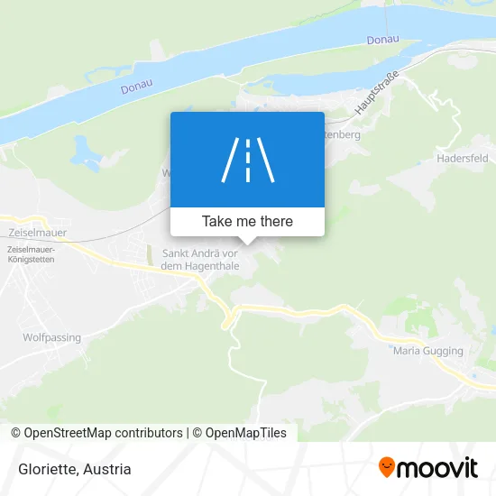 Gloriette map