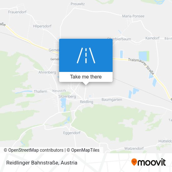 Reidlinger Bahnstraße map