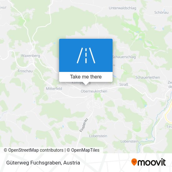 Güterweg Fuchsgraben map