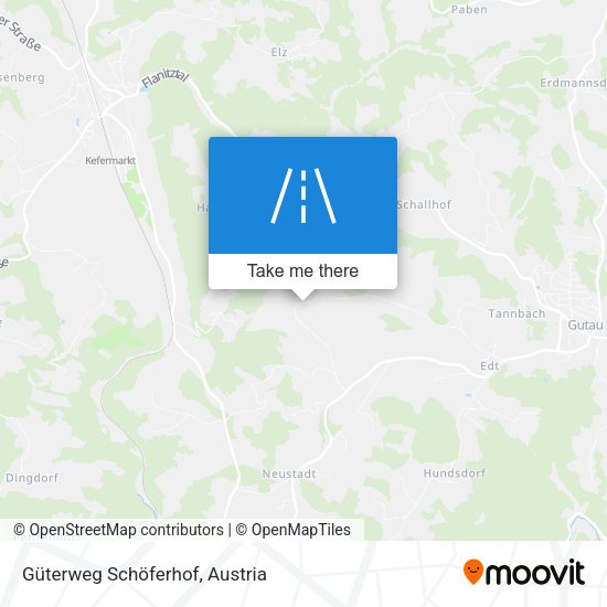 Güterweg Schöferhof map