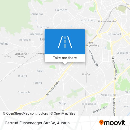 Gertrud-Fussenegger-Straße map