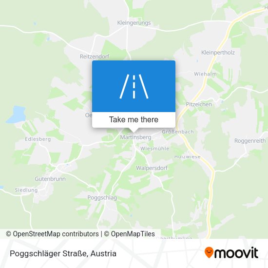 Poggschläger Straße map