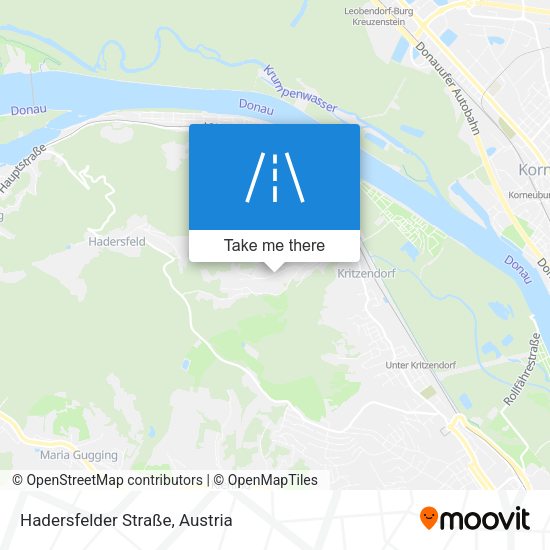 Hadersfelder Straße map
