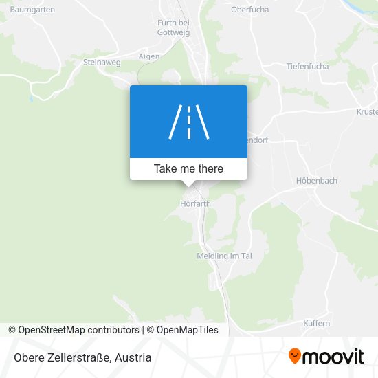 Obere Zellerstraße map