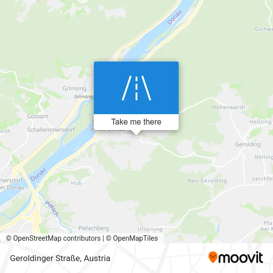 Geroldinger Straße map