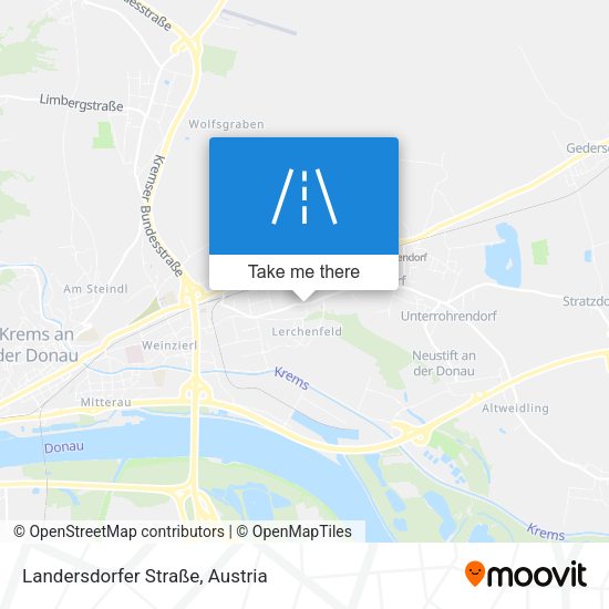 Landersdorfer Straße map
