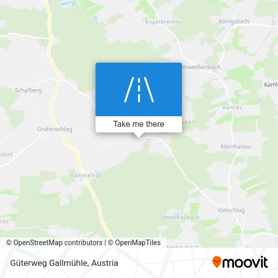 Güterweg Gallmühle map
