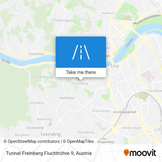 Tunnel Freinberg Fluchtröhre 9 map