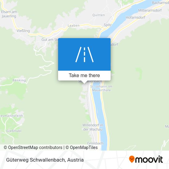Güterweg Schwallenbach map