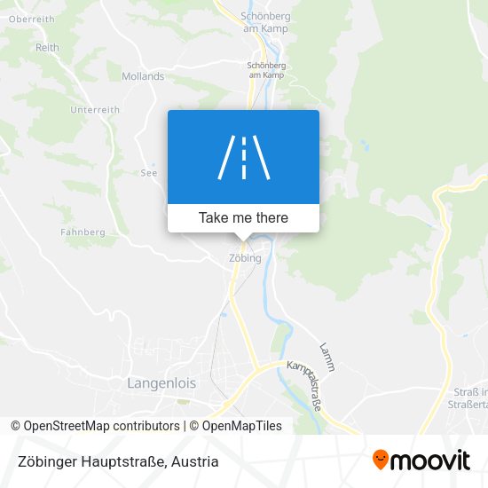 Zöbinger Hauptstraße map