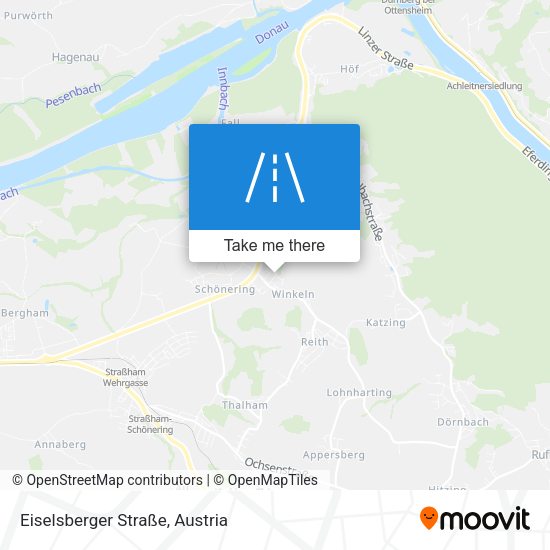 Eiselsberger Straße map