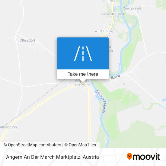 Angern An Der March Marktplatz map