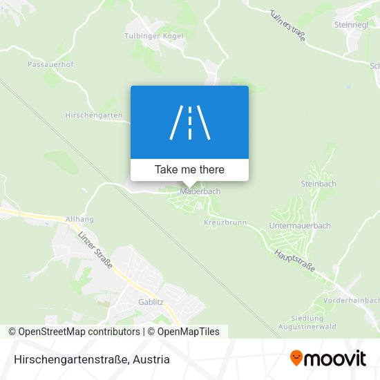 Hirschengartenstraße map
