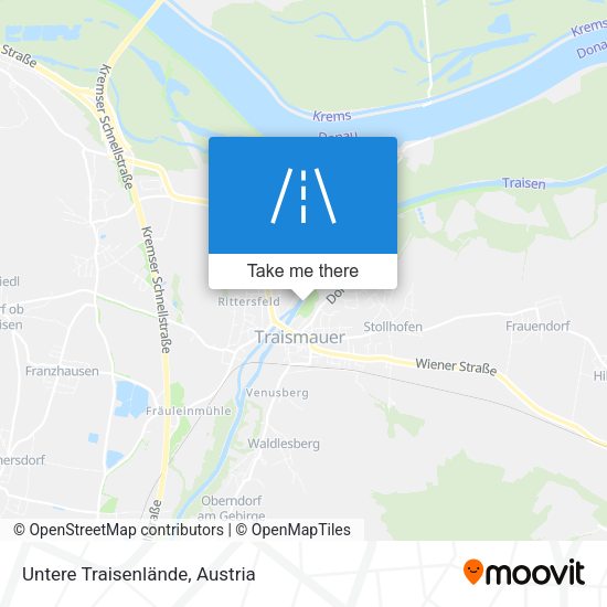 Untere Traisenlände map
