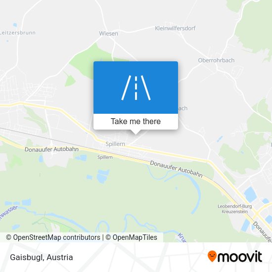 Gaisbugl map